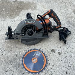 Ridgid 7 1/4 Rear Handle Circular Saw 