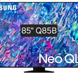 SAMSUNG 85" INCH NEO QLED 4K SMART TV Q85B ACCESSORIES INCLUDED 