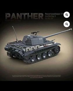 Lego Compatible German Military Panther Tank (Multiple available  - Price is Per)