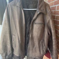 Genuine Leather St, John’s Bay Coat