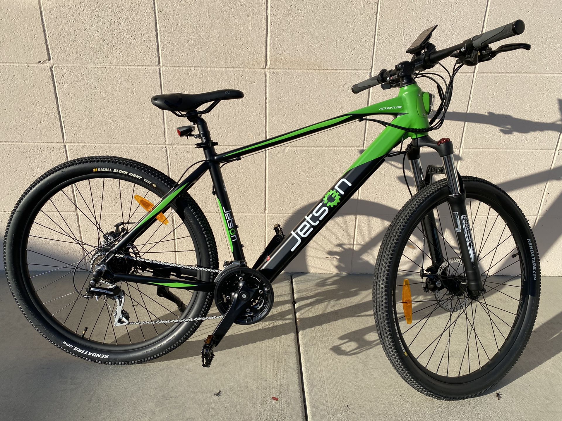 Jetson Adventure Electric Bicycle E-bike 21-speed Pedal Assist Suspension