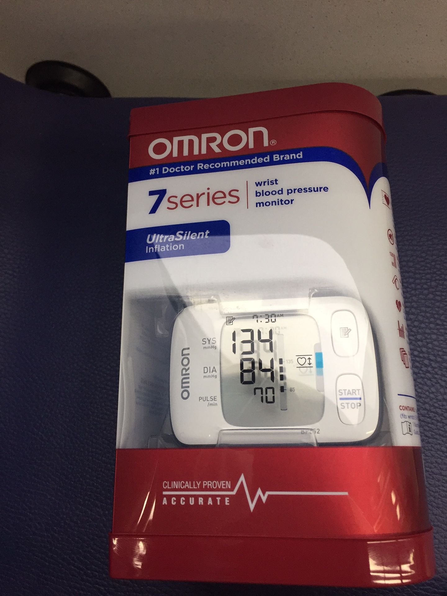Omron 7 series Blood Pressure Monitor (wrist)