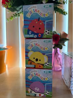 McDonald’s FIFA World Cup Squishmallows – 3 New in Box (Dolan, Donny & Winnie)