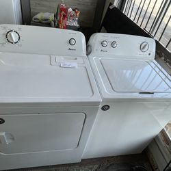 Amana Washer And Dryer Set 