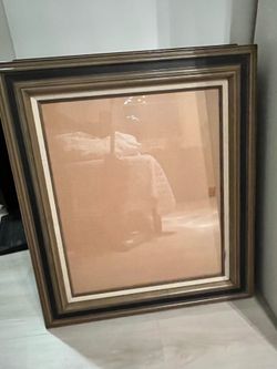 Picture frames, large and small