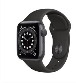 Apple Watch black 40 mm series 6 SEALED not open !!!! Brand new