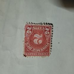 1917 2 Cent  Postage Due Stamp