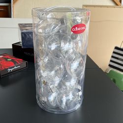 Plastic Christmas Ornaments 