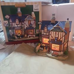 Lemax Christmas Village Melinda's Tea & Scone Shop- Rare & Retired