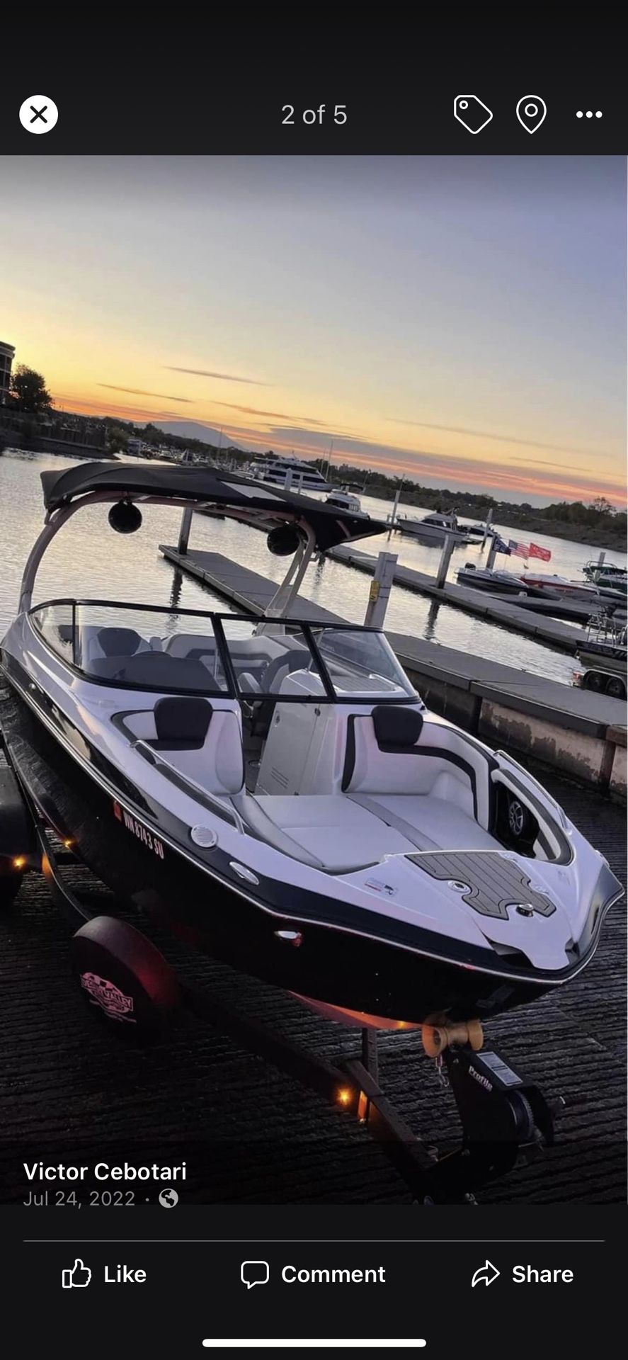 Yamaha 2020 242SE limited 110 Hours