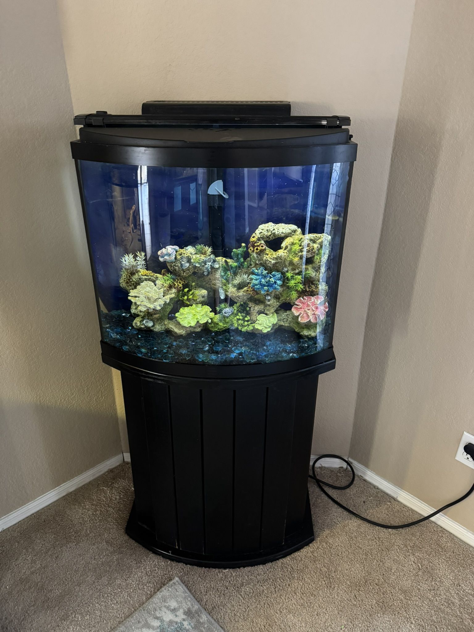 36 Gallon Bow Front Fish Tank