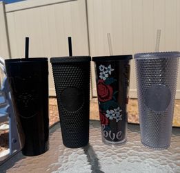 Starbucks Venti tumblers