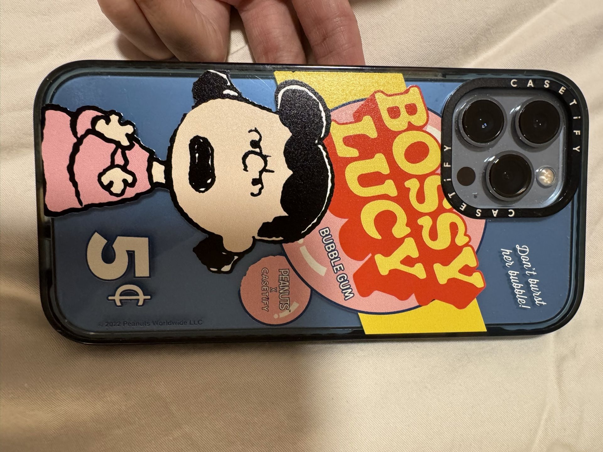 Casetify iPhone 13promax bossy Lucy case