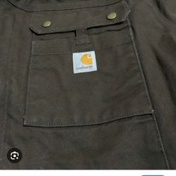 Carhartt Wool Lined Duck Jacket Hooded