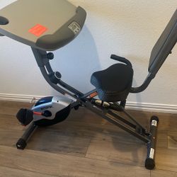 Recumbent Bike With Table 