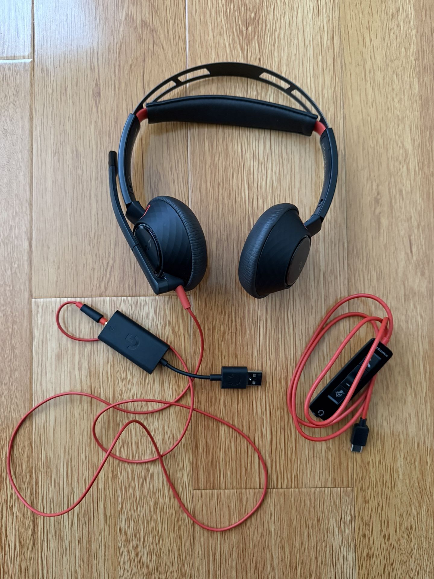 Poly Blackwire 5220 Wired Headset (Plantronics)! Brand New!