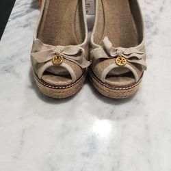 TORY  BURCH JACKIE ESPADRILLE Size 10