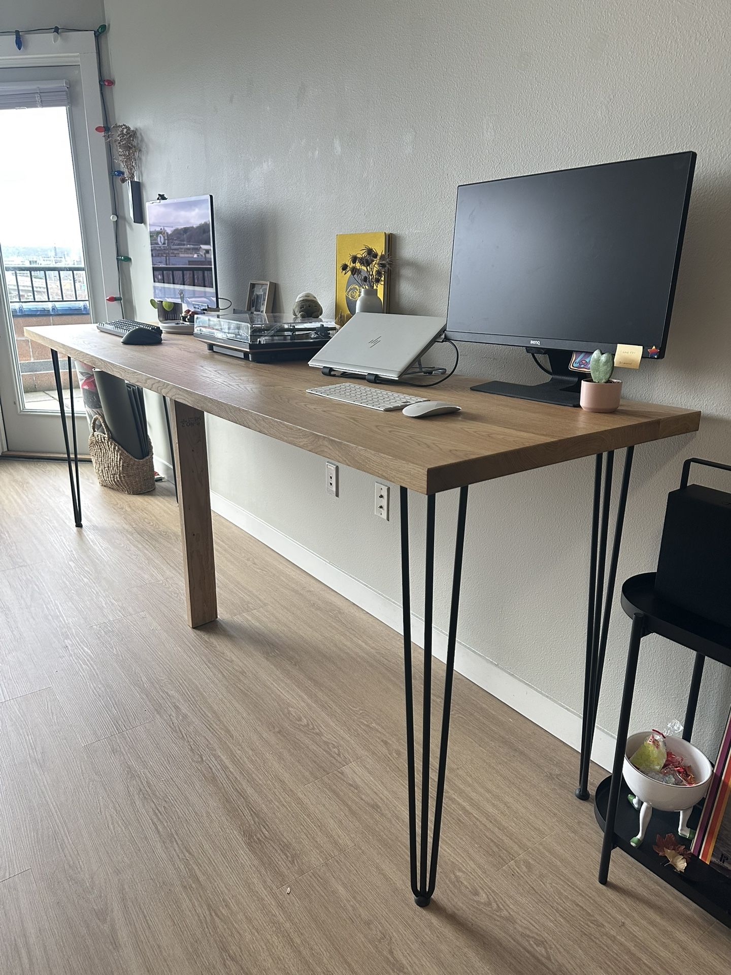 IKEA Oak Veneer Counter/Desk