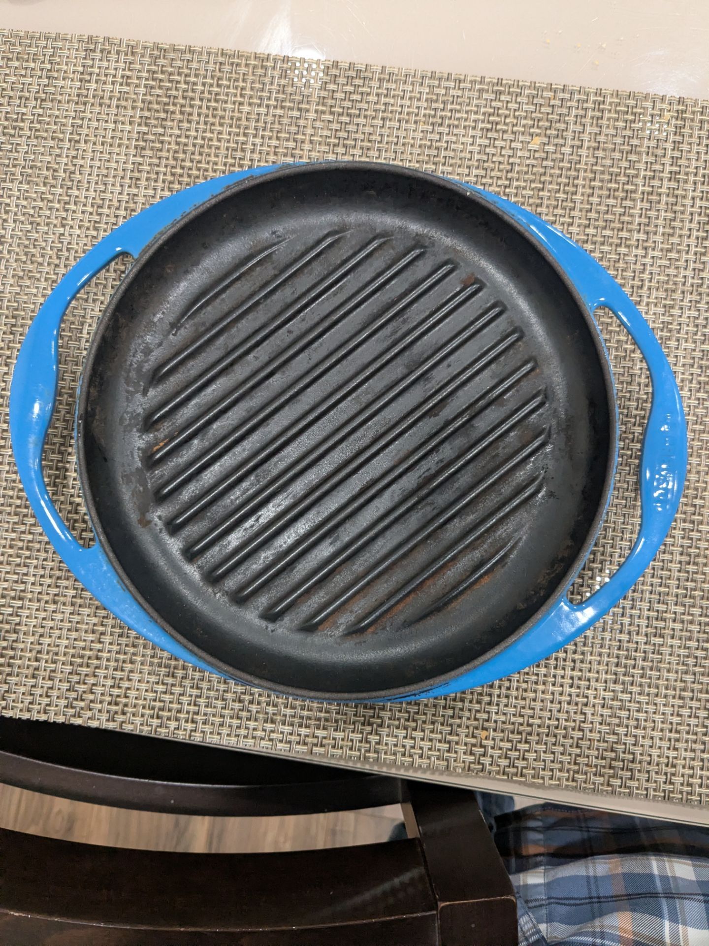 Le Creuset Enamel Cast Iron Oval Skinny Griddle