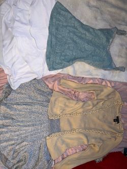 mix of y2k vintage and cottage core clothes lot