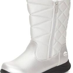 NEW SZ 7 Women Insulated Winter Snow Boots Toes Carrie Silver Fashion Boot (contact info removed)