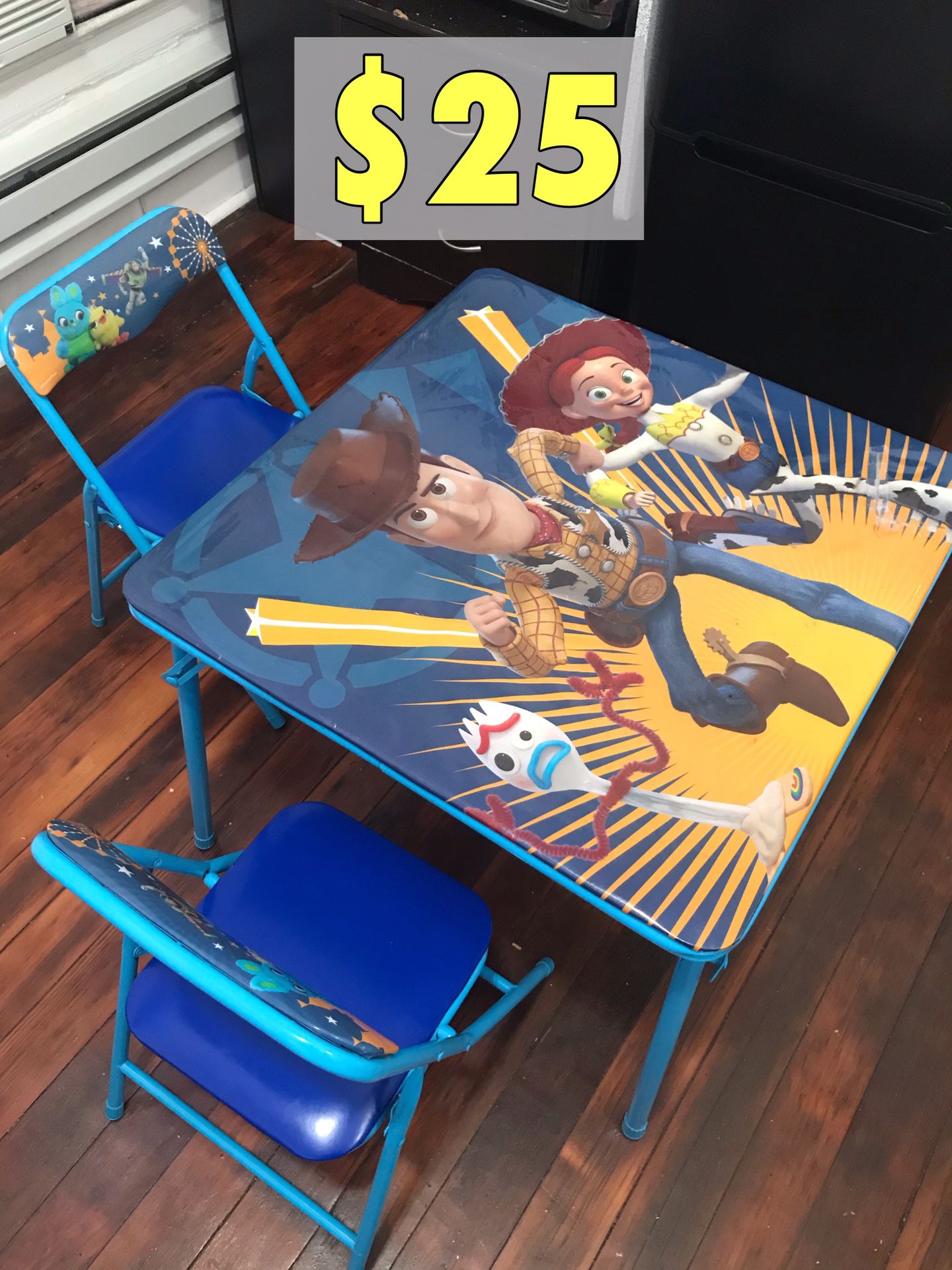 Toy Story Kids Folding Table with Chairs