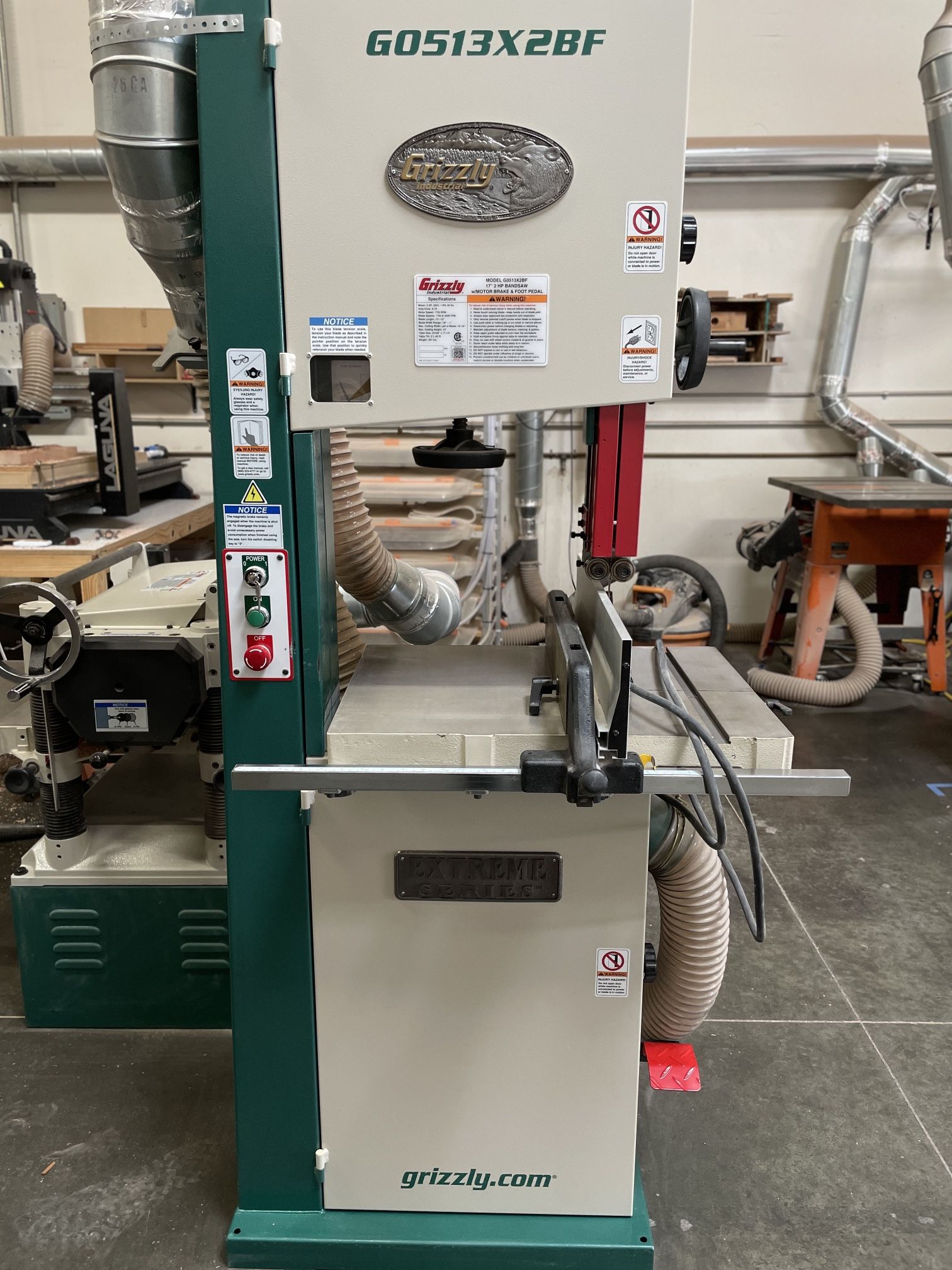 17” 2HP Bandsaw - Gently Used