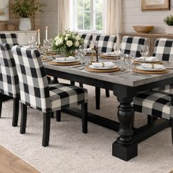 Custom Designed Farmhouse Dining Tables.