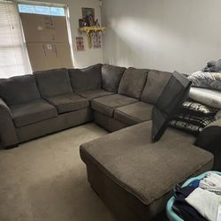Brown Couch 