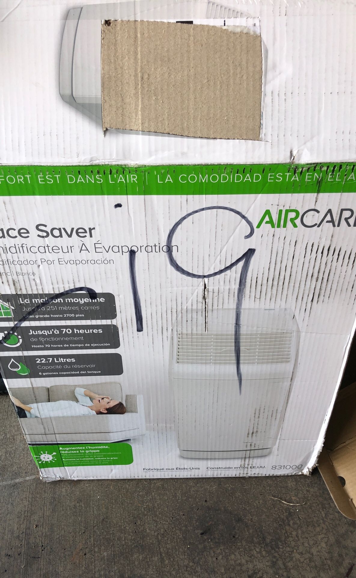 Air care humidifier