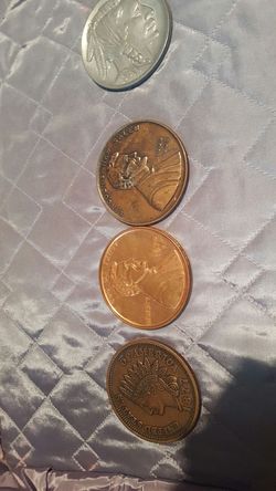 Vintage Over size coins