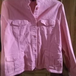 Pink Jean Jacket 