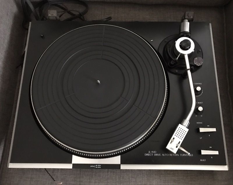 JVC JL-A40 Vintage Direct Drive Turntable