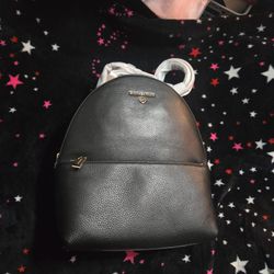 Black Michael Kors Backpack