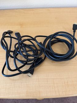 Hdmi cables assorted sizes