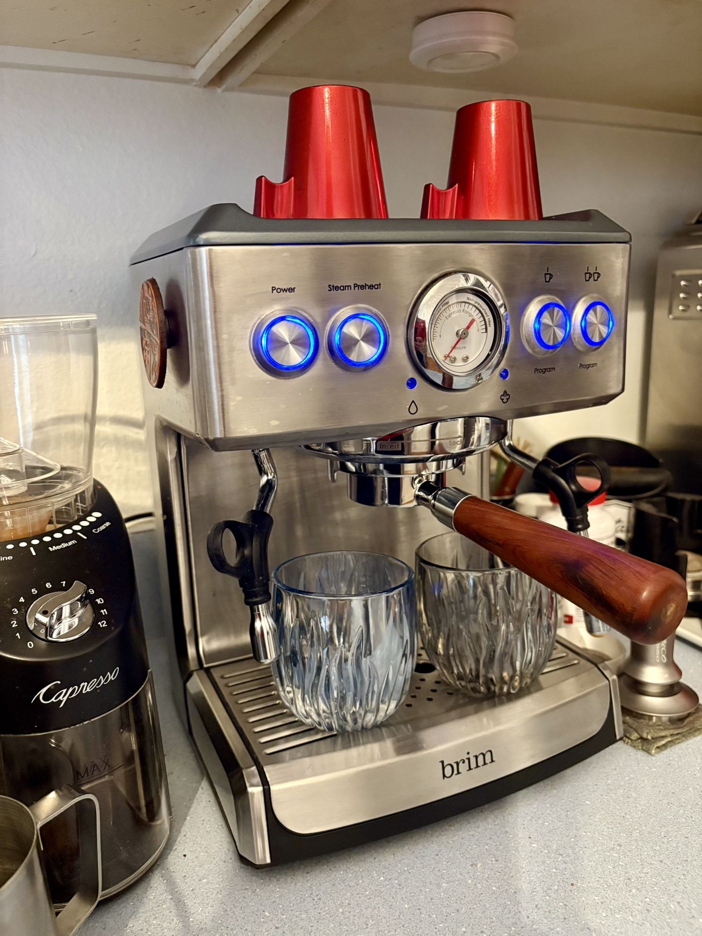 brim 20 Bar Espresso Machine