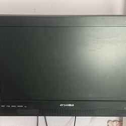 26” Sansui Tv + DVD