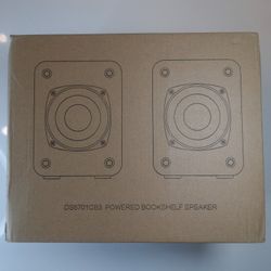 Bookshelf Bluetooth Speakers 40W Record3" Dual Cone Drivers