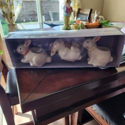 Bunny Candle Holders 