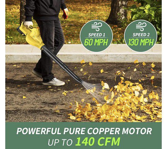 Cordless Leaf Blower -  Battery Not included
