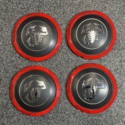 2013 Fiat 500 Abarth OEM Center Caps