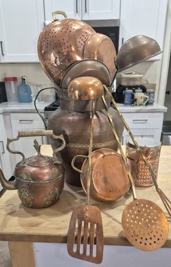 Assortment Of Copper Items