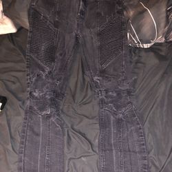 Black Stylish Slim Skinny Jeans 30x32