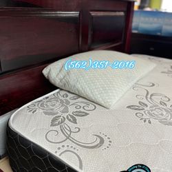 Queen Mattress With Boxspring Bed Set New Cama Bonita 