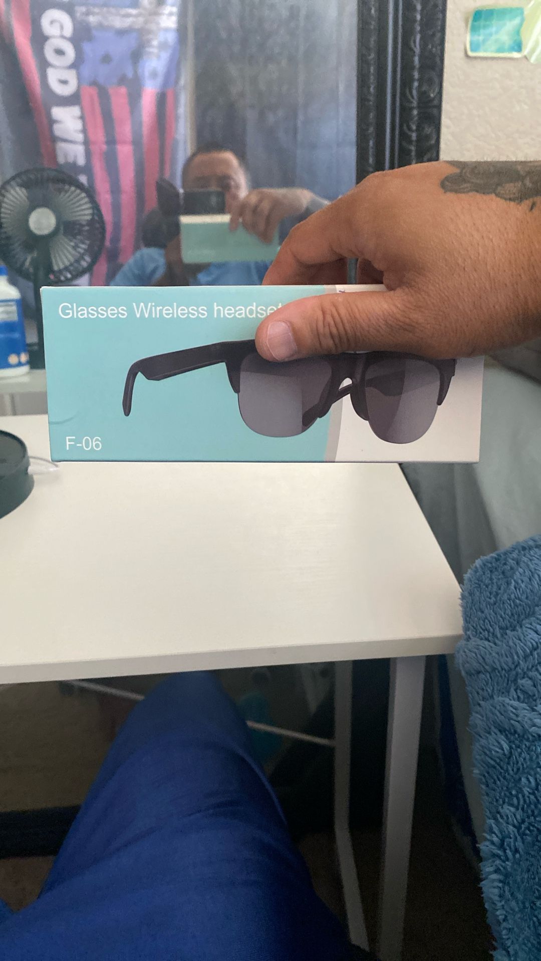 Glasses Wireless Headset