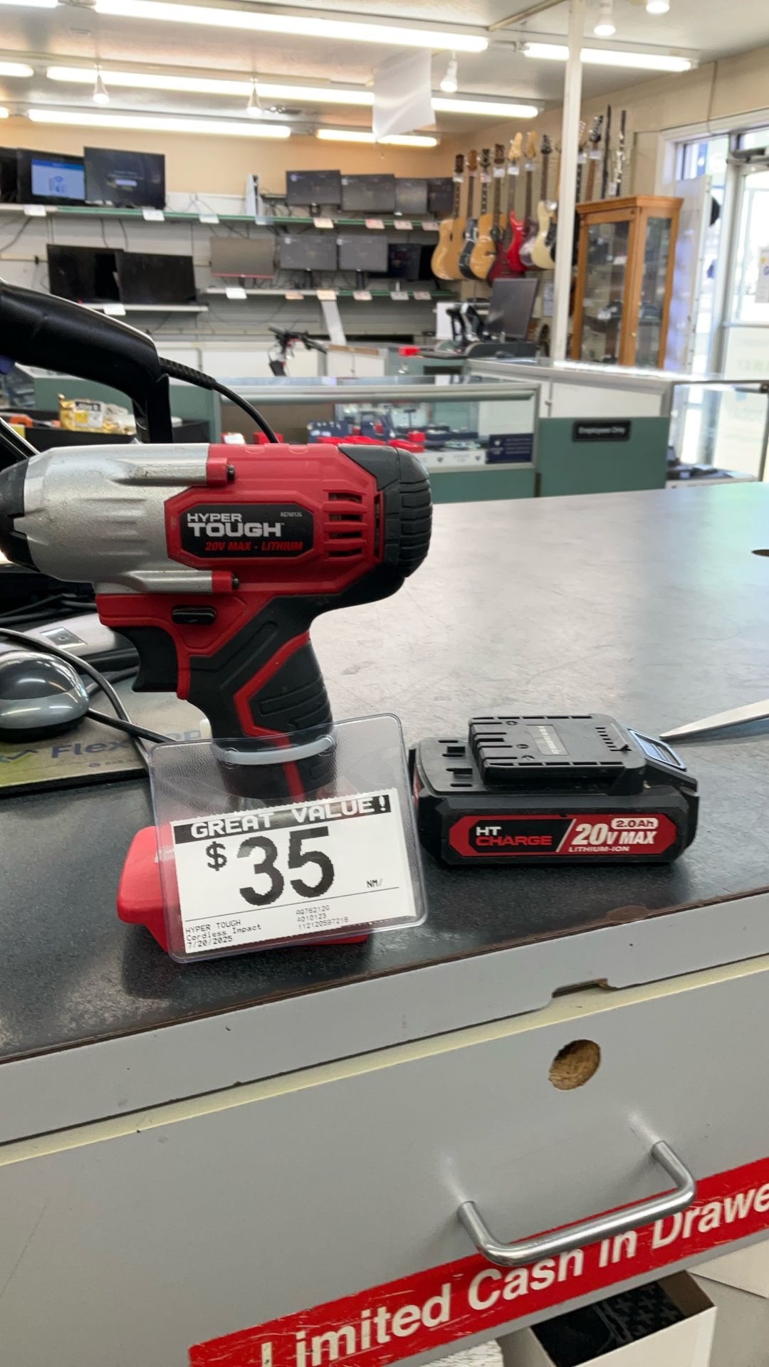 Hyper Tough Cordless Impact