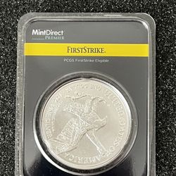 2023 Silver Eagle 1 oz – PCGS First Strike – BU