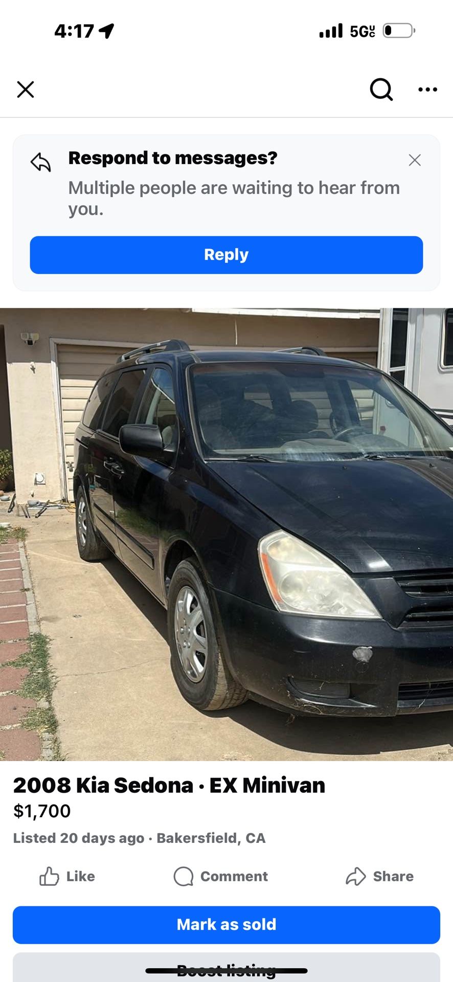 2008 KIA Sedona
