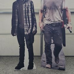 Walking Dead Life Size Props.