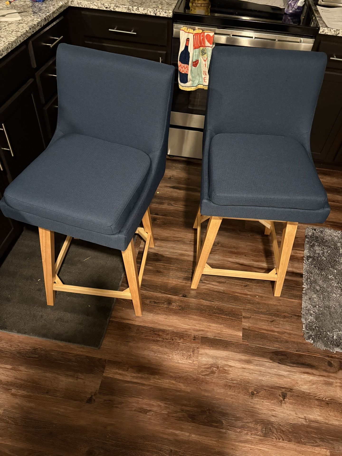 Bar Chairs Memory Foam